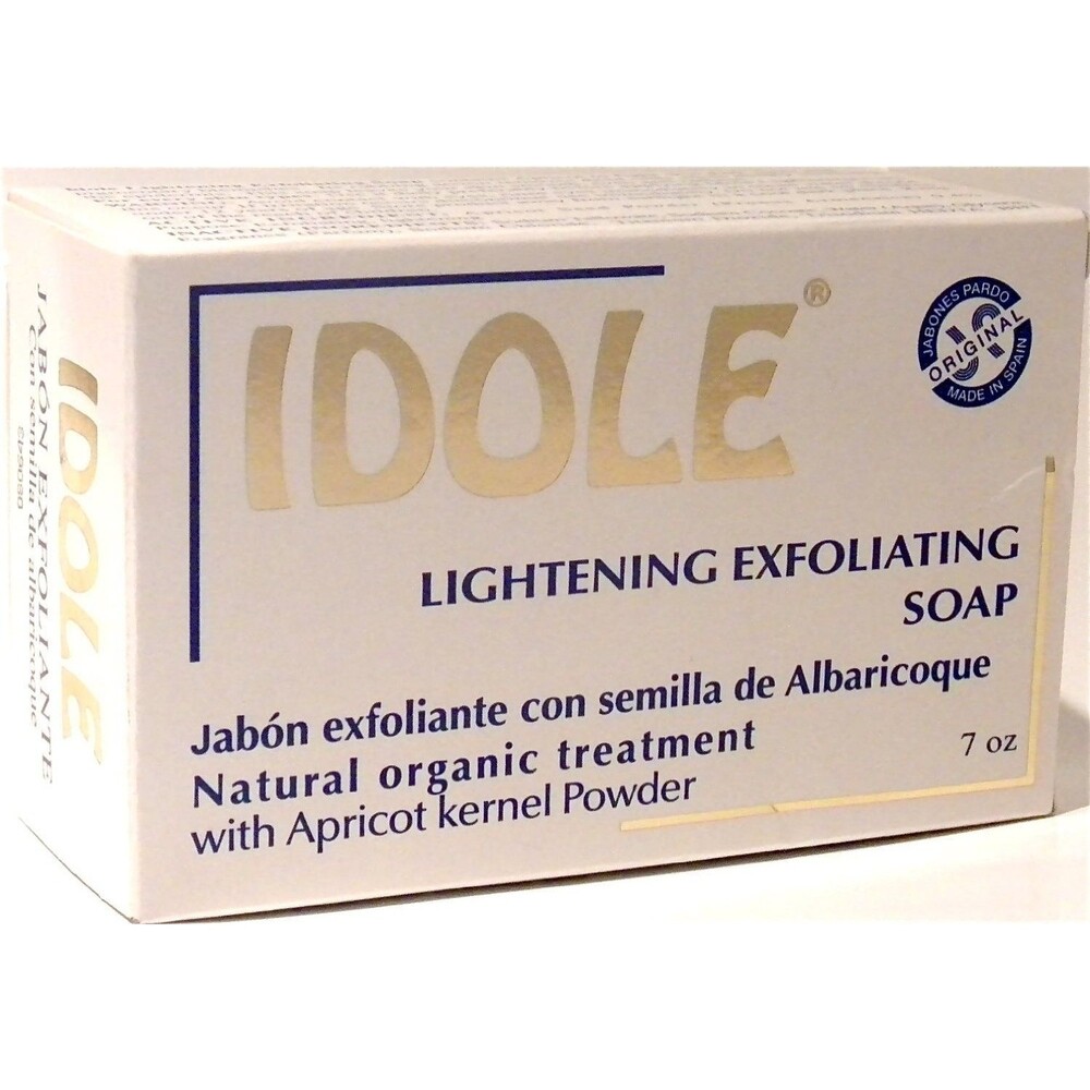 3 Pack - Idole Exfoliating Soap with Apricot Natural Organic Treatment 7oz /200g